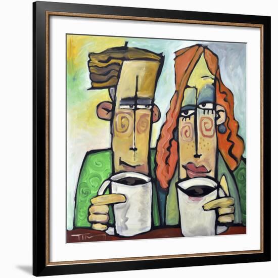 Coffee Date-Tim Nyberg-Framed Giclee Print