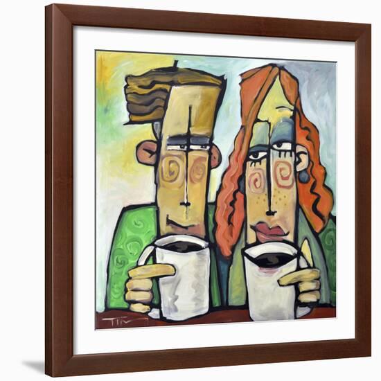 Coffee Date-Tim Nyberg-Framed Giclee Print