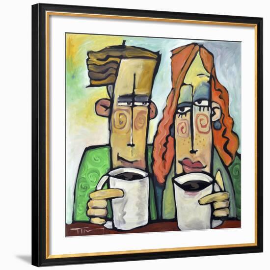 Coffee Date-Tim Nyberg-Framed Giclee Print