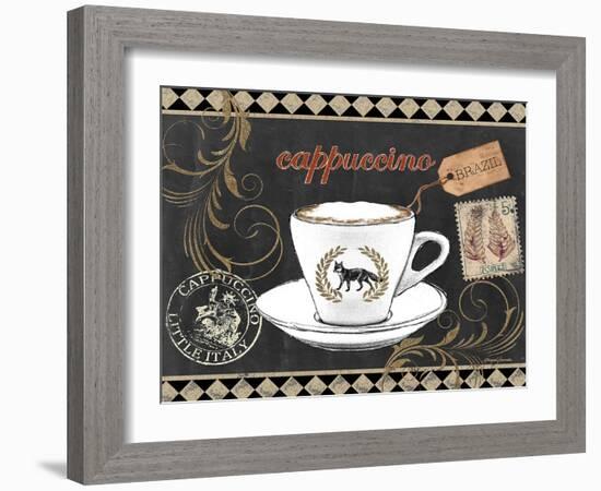 Coffee Fox-Morgan Yamada-Framed Art Print