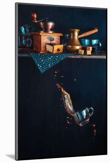 Coffee from the top shelf-Dina Belenko-Mounted Photographic Print