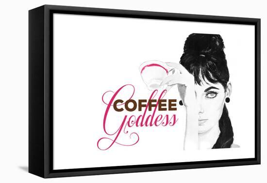 Coffee Goddess-null-Framed Premier Image Canvas