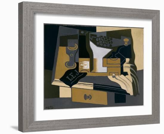 Coffee Grinder, 1920-Juan Gris-Framed Giclee Print