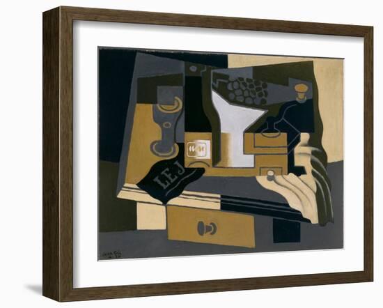 Coffee Grinder, 1920-Juan Gris-Framed Giclee Print