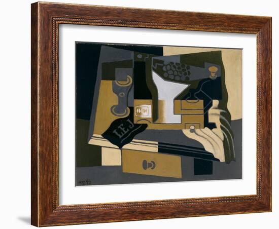 Coffee Grinder, 1920-Juan Gris-Framed Giclee Print