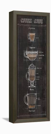 Coffee Guide Panel I-Janelle Penner-Framed Stretched Canvas