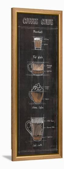 Coffee Guide Panel II-Janelle Penner-Framed Stretched Canvas