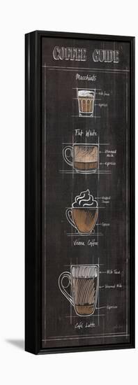 Coffee Guide Panel II-Janelle Penner-Framed Stretched Canvas