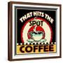 Coffee Hits the Spot-Kate Ward Thacker-Framed Giclee Print