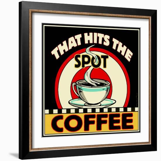 Coffee Hits the Spot-Kate Ward Thacker-Framed Giclee Print