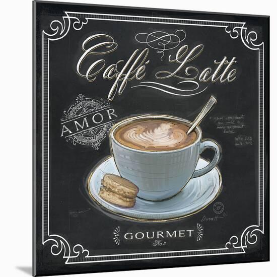 Coffee House Caffe Latte-Chad Barrett-Mounted Art Print