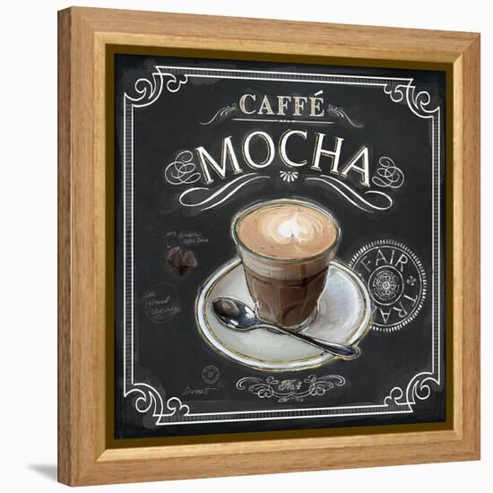 Coffee House Caffe Mocha-Chad Barrett-Framed Stretched Canvas