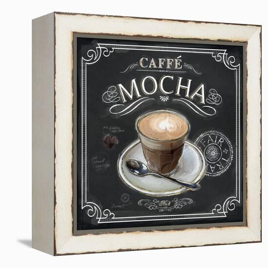 Coffee House Caffe Mocha-Chad Barrett-Framed Stretched Canvas