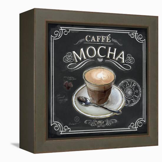 Coffee House Caffe Mocha-Chad Barrett-Framed Stretched Canvas