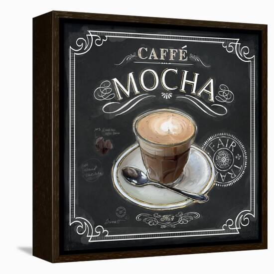 Coffee House Caffe Mocha-Chad Barrett-Framed Stretched Canvas