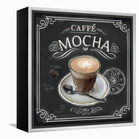 Coffee House Caffe Mocha-Chad Barrett-Framed Stretched Canvas