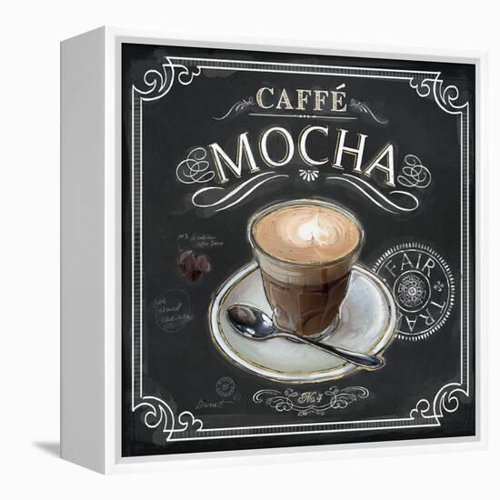 Coffee House Caffe Mocha-Chad Barrett-Framed Stretched Canvas