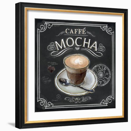 Coffee House Caffe Mocha-Chad Barrett-Framed Premium Giclee Print