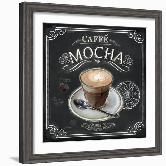 Coffee House Caffe Mocha-Chad Barrett-Framed Art Print