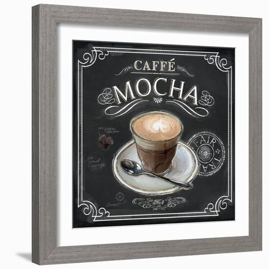 Coffee House Caffe Mocha-Chad Barrett-Framed Art Print