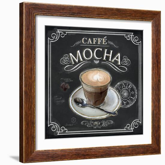 Coffee House Caffe Mocha-Chad Barrett-Framed Art Print