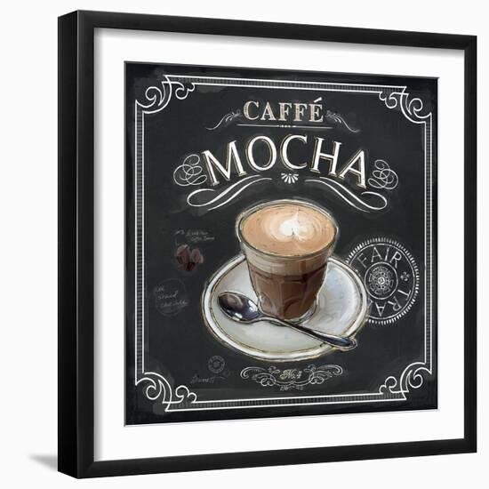 Coffee House Caffe Mocha-Chad Barrett-Framed Art Print