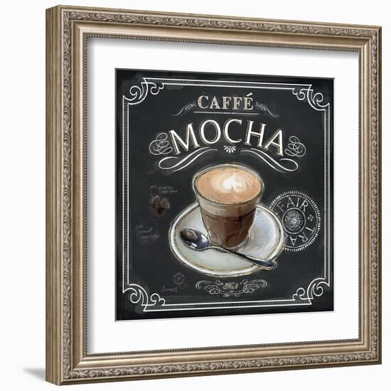 Coffee House Caffe Mocha-Chad Barrett-Framed Art Print