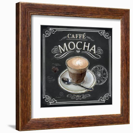 Coffee House Caffe Mocha-Chad Barrett-Framed Art Print