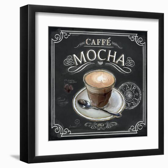 Coffee House Caffe Mocha-Chad Barrett-Framed Art Print