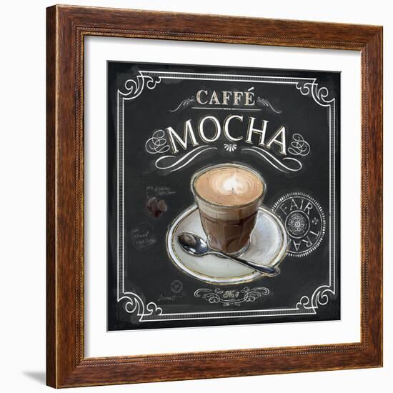 Coffee House Caffe Mocha-Chad Barrett-Framed Premium Giclee Print