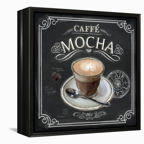 Coffee House Caffe Mocha-Chad Barrett-Framed Stretched Canvas