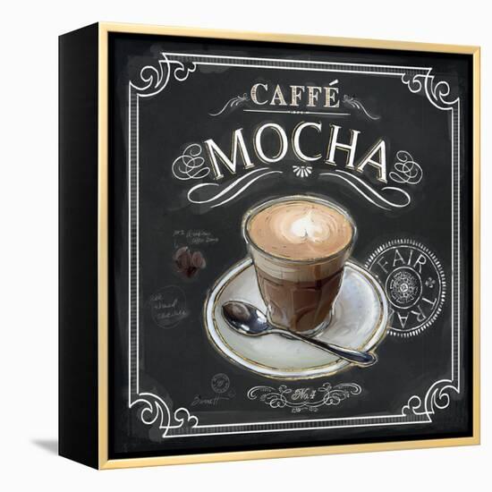 Coffee House Caffe Mocha-Chad Barrett-Framed Stretched Canvas