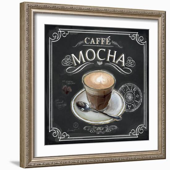 Coffee House Caffe Mocha-Chad Barrett-Framed Art Print