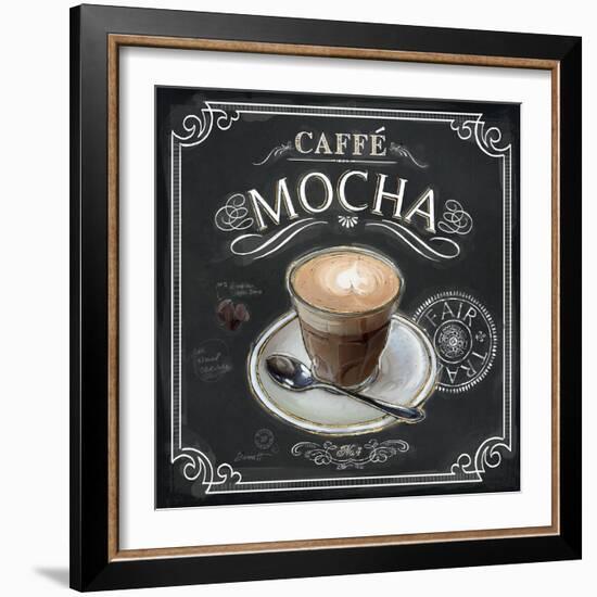 Coffee House Caffe Mocha-Chad Barrett-Framed Art Print