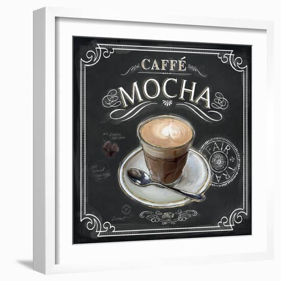 Coffee House Caffe Mocha-Chad Barrett-Framed Art Print