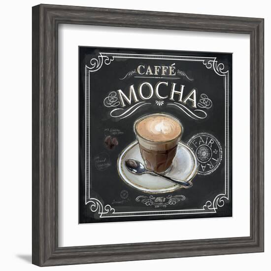 Coffee House Caffe Mocha-Chad Barrett-Framed Art Print