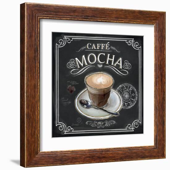 Coffee House Caffe Mocha-Chad Barrett-Framed Art Print