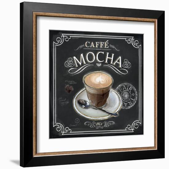 Coffee House Caffe Mocha-Chad Barrett-Framed Art Print