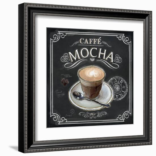 Coffee House Caffe Mocha-Chad Barrett-Framed Art Print