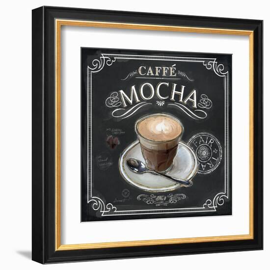 Coffee House Caffe Mocha-Chad Barrett-Framed Art Print