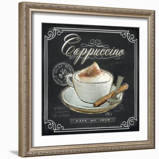 Coffee House Cappuccino-Chad Barrett-Framed Art Print