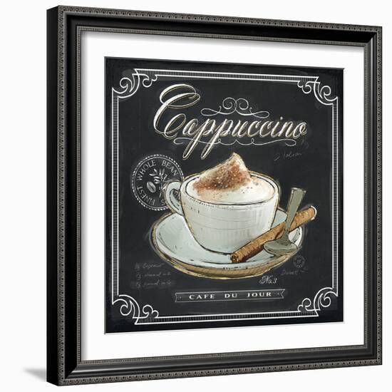 Coffee House Cappuccino-Chad Barrett-Framed Art Print