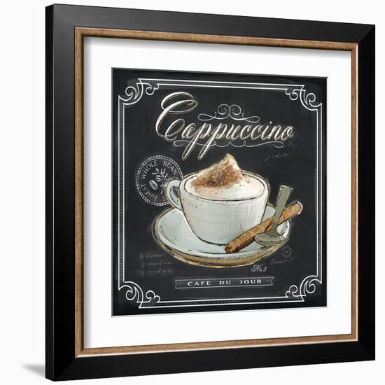 Coffee House Cappuccino-Chad Barrett-Framed Art Print