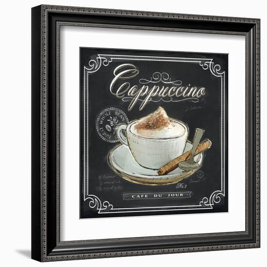 Coffee House Cappuccino-Chad Barrett-Framed Art Print