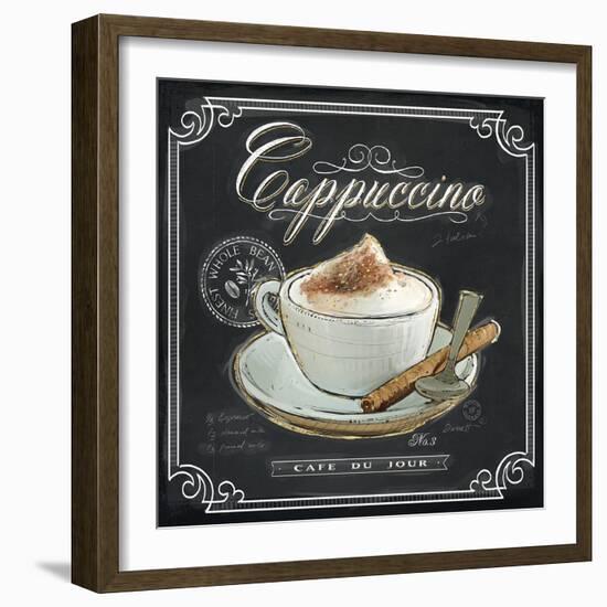 Coffee House Cappuccino-Chad Barrett-Framed Premium Giclee Print