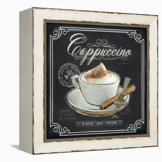 Coffee House Cappuccino-Chad Barrett-Framed Stretched Canvas