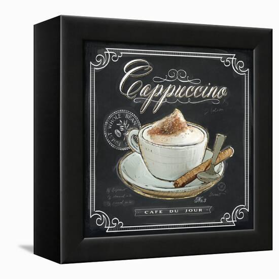 Coffee House Cappuccino-Chad Barrett-Framed Stretched Canvas