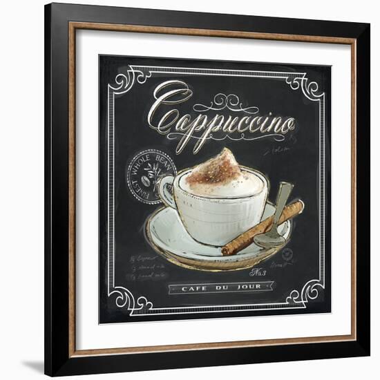 Coffee House Cappuccino-Chad Barrett-Framed Art Print