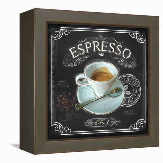 Coffee House Espresso-Chad Barrett-Framed Stretched Canvas