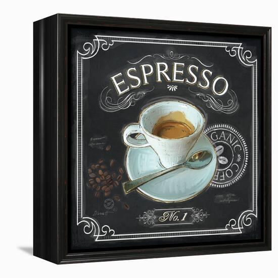 Coffee House Espresso-Chad Barrett-Framed Stretched Canvas